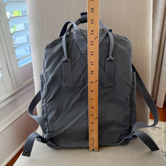 Fjallraven Kanken Classic Backpack Graphite Gray Water Resistant School Bag